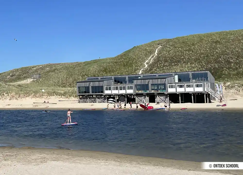 Suppen op de Lagune van Camperduin.