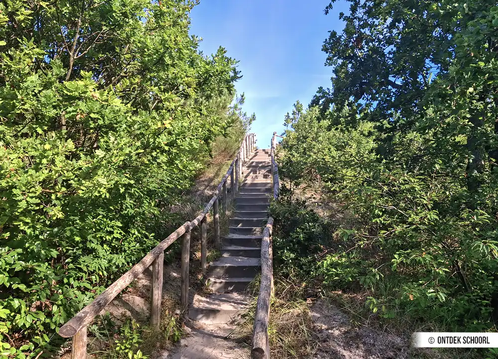 Dünentreppe Aussichtsturm De Vier Trappen