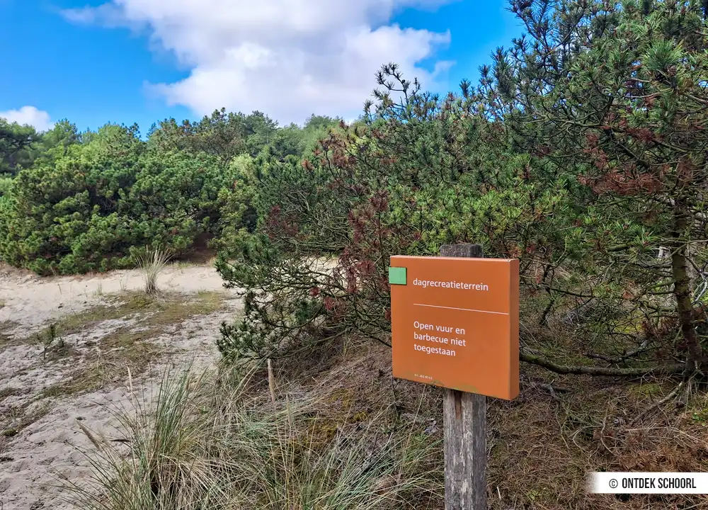 Jan Bas z’n tuintje in den Schoorlse Duinen