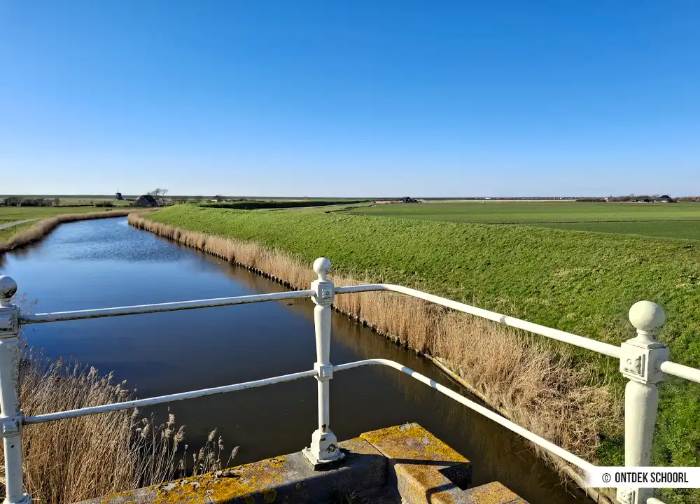 Steinerne Brücke bei der Oude Schoorlse Zeedijk