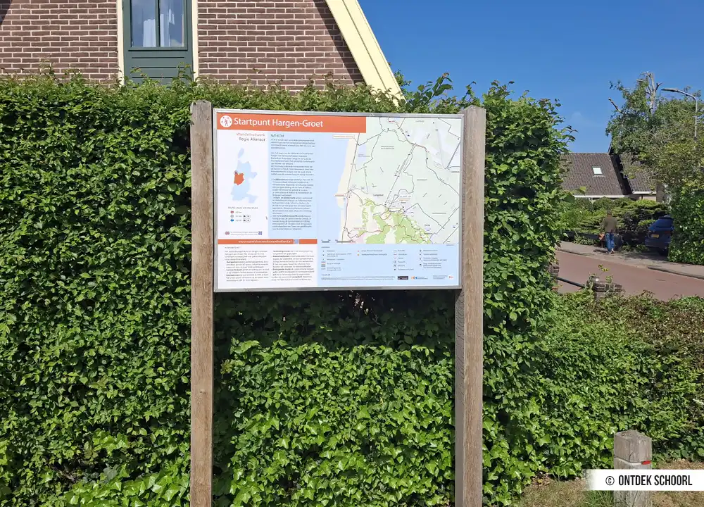 Informationstafel Hargen-Groet