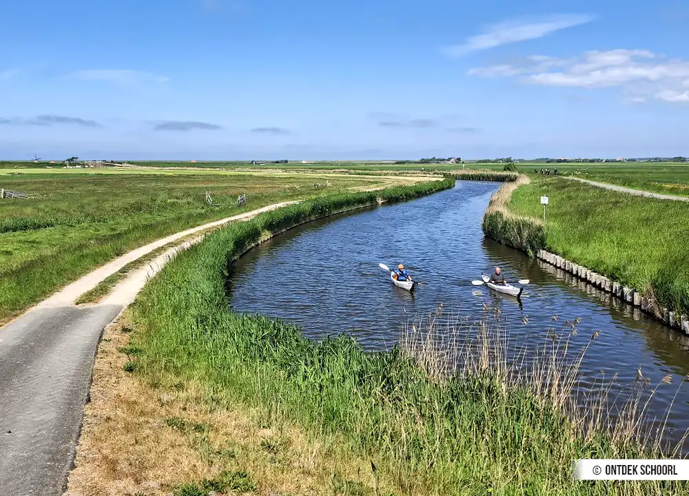 Kanufahren auf der Hondsbossche Vaart.