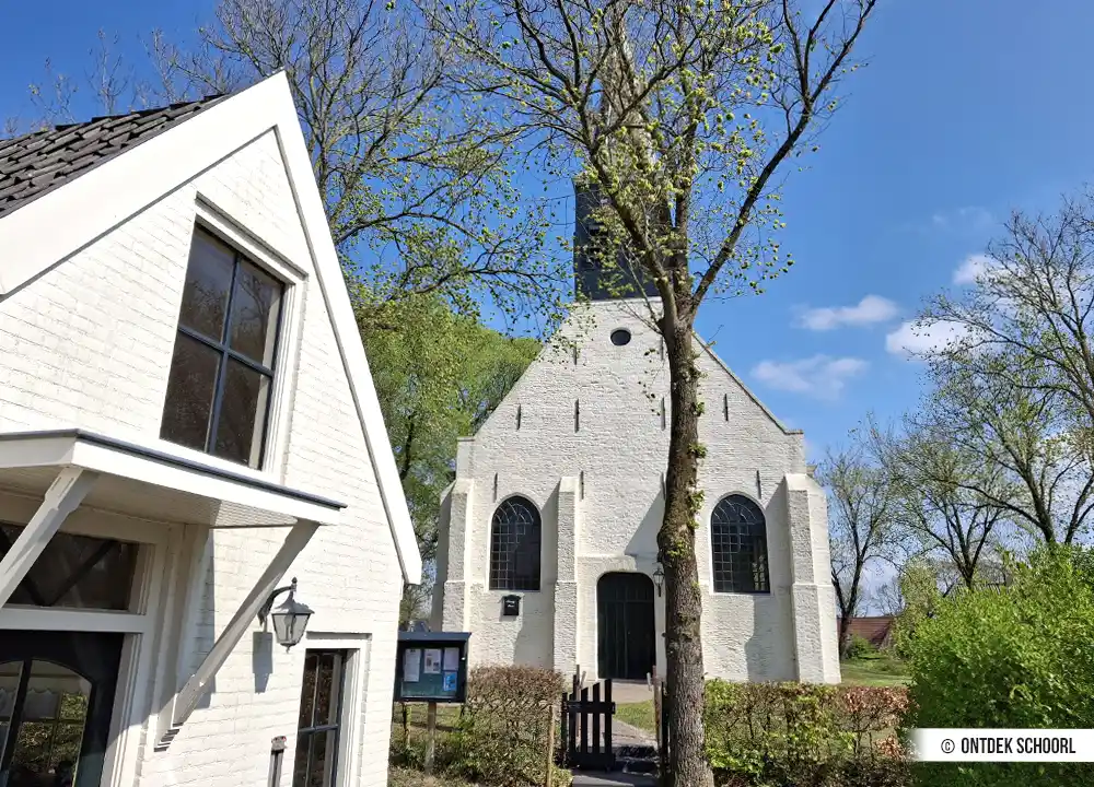 Witte Huisjes en Witte Kerkje in Groet,